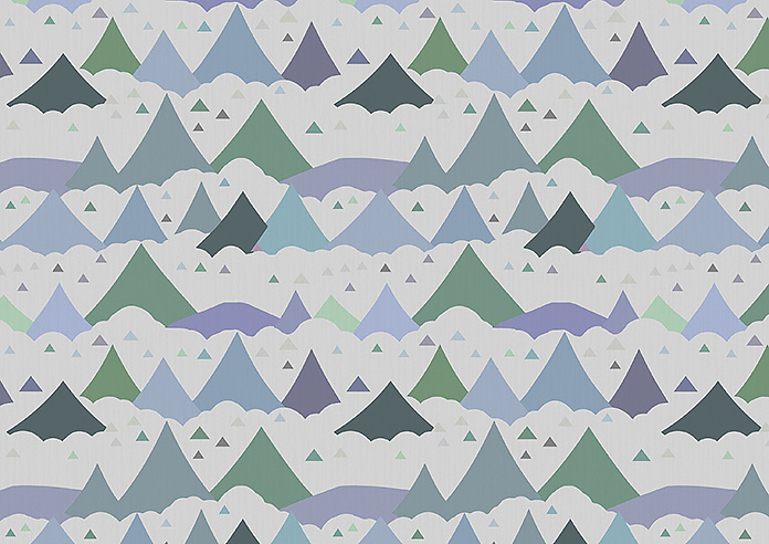 Cloudy Peaks, Icicle - Made to Measure Curtains - Image 8